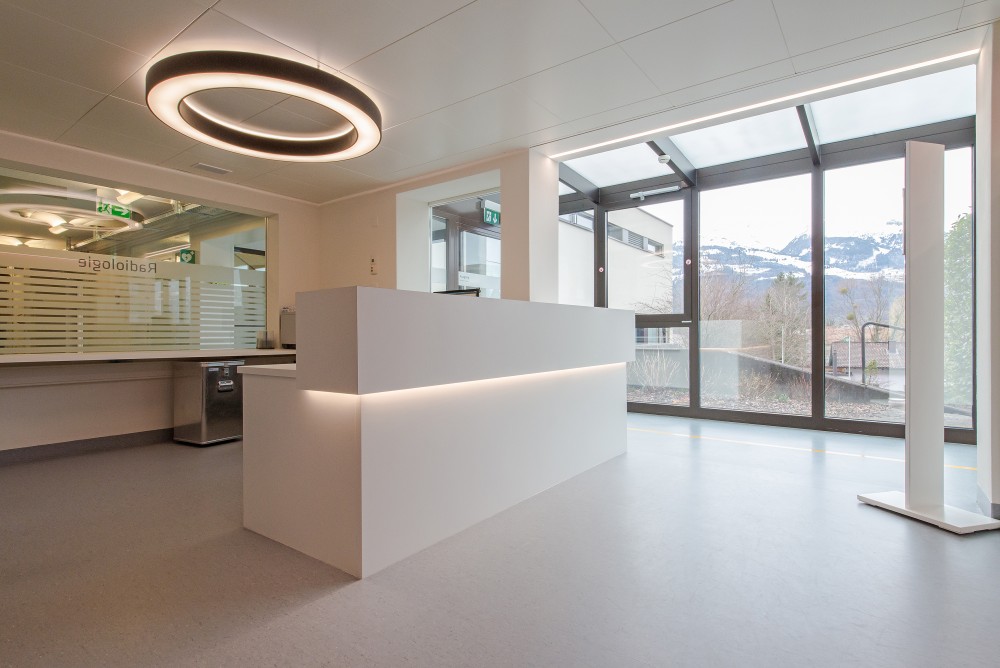 Landesspital Anmeldung MRI, Vaduz 2016