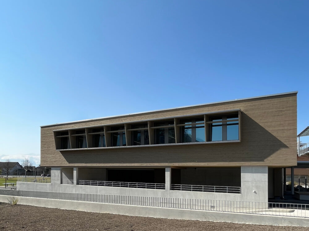 Neubau Bürogebäude mit Tiefgarage, Mauren 2022